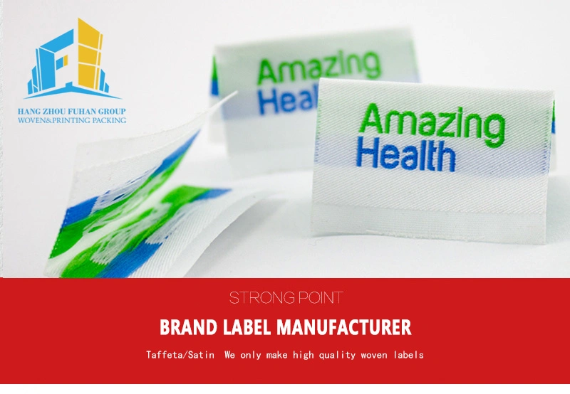 Garment Accessories Manufacturer Custom Woven Label Paper Hang Tag for Clothing