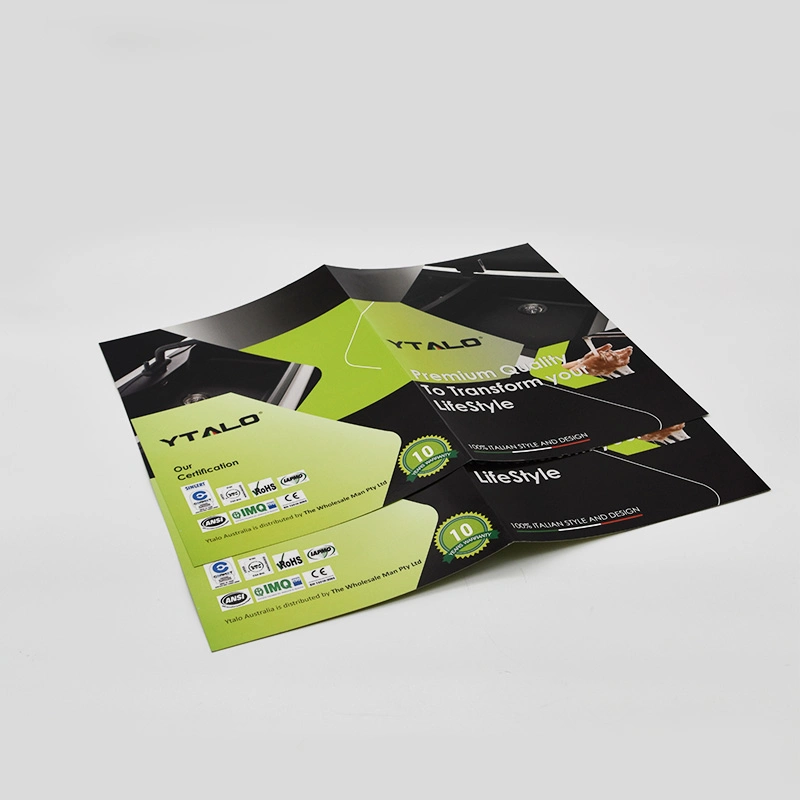 Printing Custom Fold Paper Flyer Brochure
