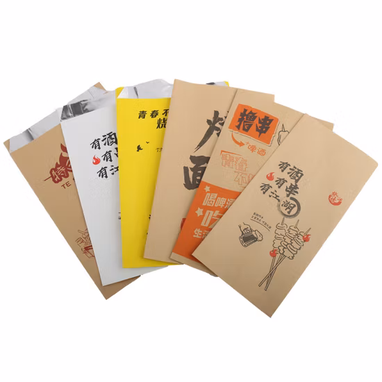 Kebab Grill BBQ Food Aluminum Foil Paper Bag