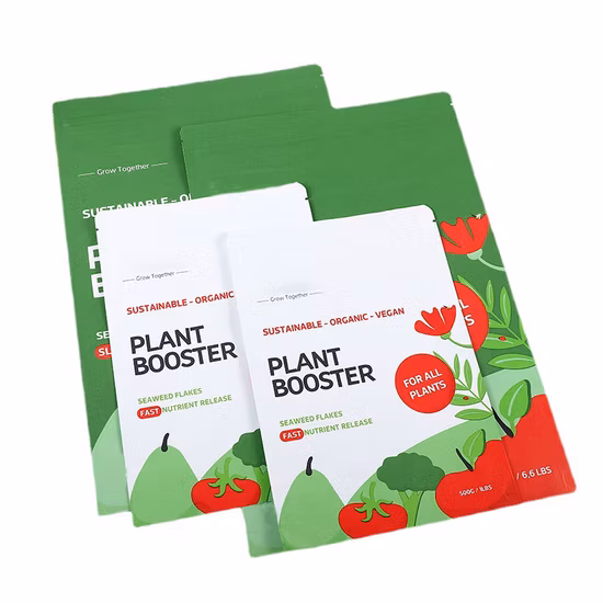 Custom Printed Ziplock Barrier Kraft Paper Food Flexible Packaging Bags