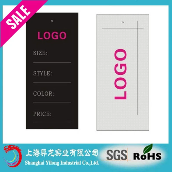 Hot Sale Fashion New Design Paper Hang Tag for Garment