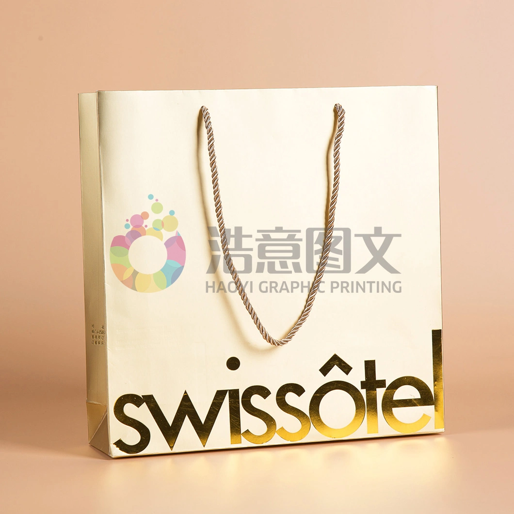China Factory Wholesale Luxury High Quality Designer Custom Printing Fashion Shopping Packaging Tote Gift Paper Bag for Cosmetic/Clothing/Gift
