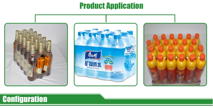 High Quality Shrink Wrap Label for Mineral Water Bottle Package Film Shrink Packing Machine