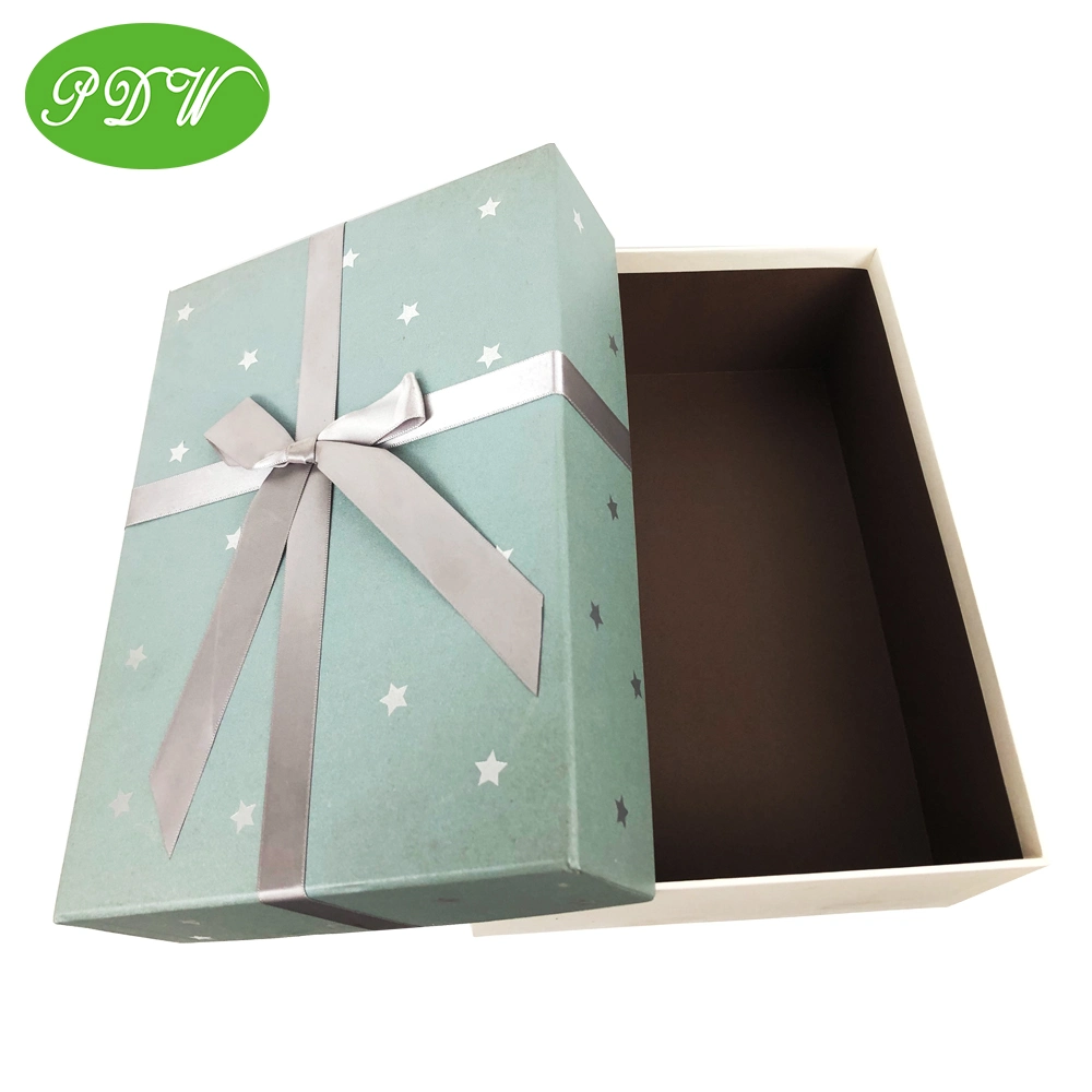 Full Color Printing Paperboard Package Gift Box Custom Collapsible Box