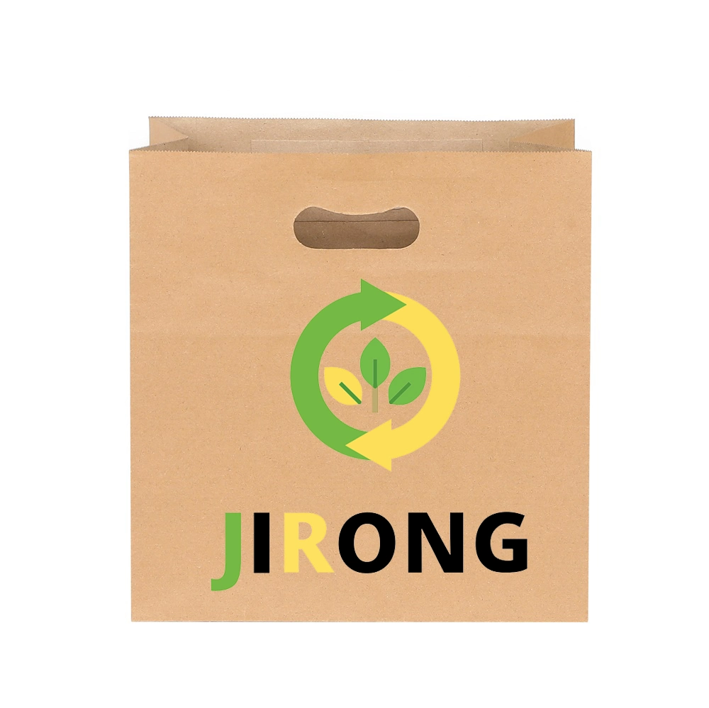 Eco Friendly Food Packaging Brown Kraft Takeaway Paper Bag