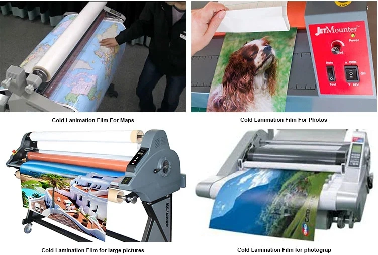 Self Adhesive Cold Lamination Film PVC Transparent Sticker Glossy/Matte