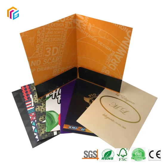 Wholesale Art Paper Saddle Stitch Binding Booklet Softcover Full Color Printing Customized Printing Brochure